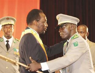 Mali’s new president sworn in after coup