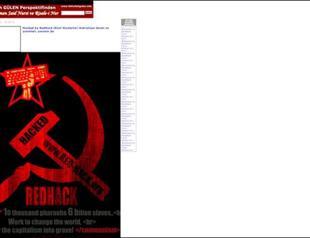 RedHack takes down Fethullah Gülen website
