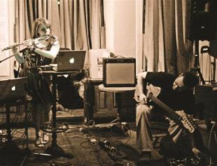 Sputnik Sweatheart on stage