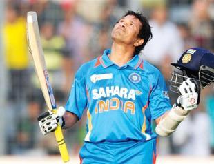 Tendulkar scores cricket’s first 100th century