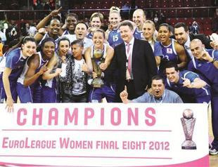 Ros Casares wins debut Euroleague Women title