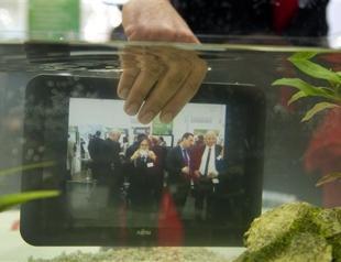 Waterproof tablets, smart accessories excite top tech fair