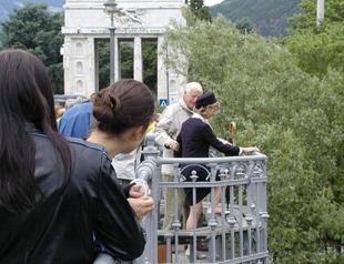 Exhibition questioning viewers position to violence