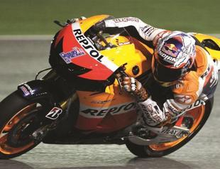 Casey Stoner fastest in Qatar GP practices