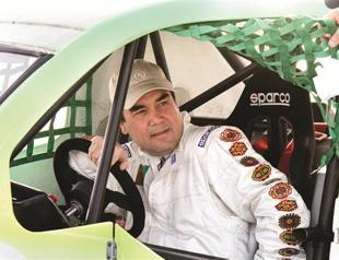 Turkmen leader wins race with Turkish car