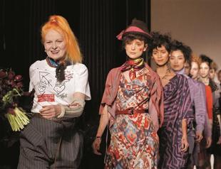 Furry jackets, feminity stalk Londons catwalks