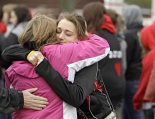 Hugging banned at American school