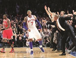 Anthony spoils the return of Bulls star