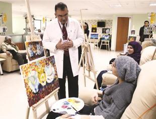 Art has magic power in chemotherapy patients