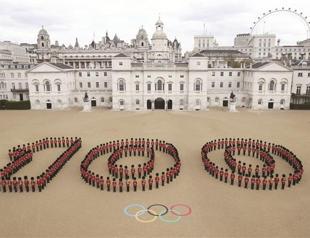 London begins 100-day countdown to Olympics