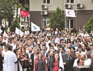 Physicians stage labor action against violence