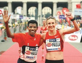 Gebrselassie beats Radcliffe in Vienna