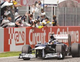 Venezuela’s Maldonado victor Spanish Grand Prix