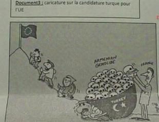Genocide cartoon in French school shocks Turkish students