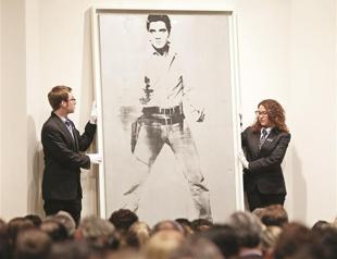 Warhol’s ‘Elvis’ fetches $37 million in NYC