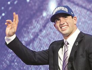 Dealing frenzy as Luck leads draft