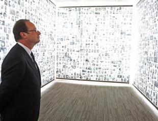 French candidate Hollande honors deported Jews