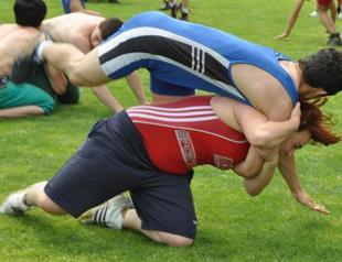 Mixed-sex wrestling under investigation in Turkey