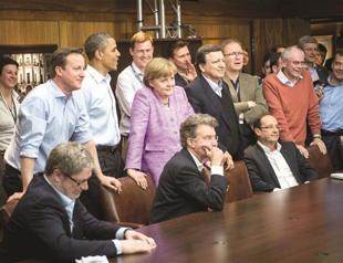 G-8 declares support for Greece, US president backs French attitude