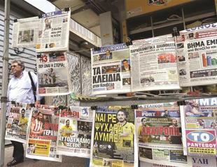 No newspapers at Greek kiosks today