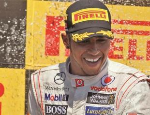 Hamilton happy to be in control