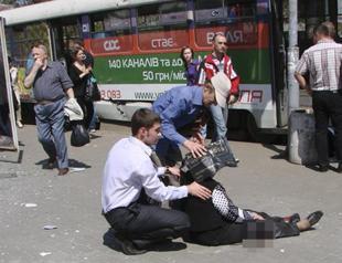 27 injured in four blasts in Ukraine: officials
