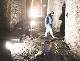 Water cistern revealed under mosque