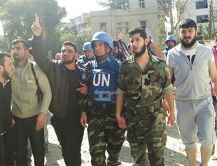 Clashes in Syria mar UN mission