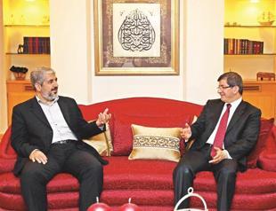 Turkish FM talks Palestine with Hamas chief