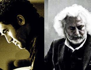 Erdem Şimşek and Erkan Oğur on stage at Borusan