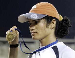 Indian female athlete a man says ex-lover