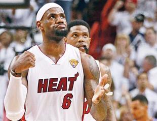 James leading the way for Miami Heat