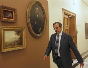 Greek parties agree to form coalition government