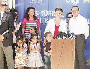 EU Minister Bağış visits refugee camp