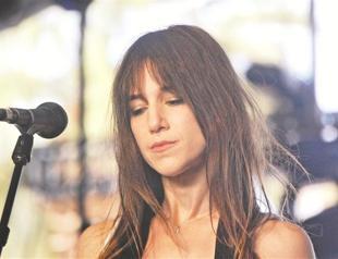 Charlotte Gainsbourg on Istanbul stage