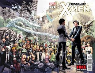 Comic book X-men plan same-sex superhero wedding