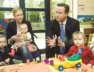 Cameron to cut state aid after second child
