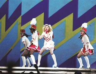 Angrier, more aggressive Madonna rocks Istanbul