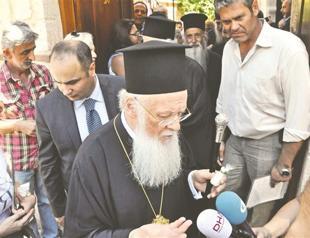 Patriarch visits church in Alanya