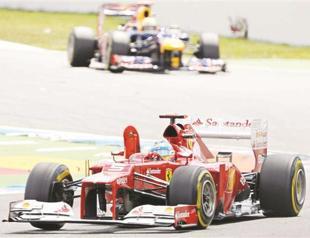 Alonso leads from the front to claim German Grand Prix win