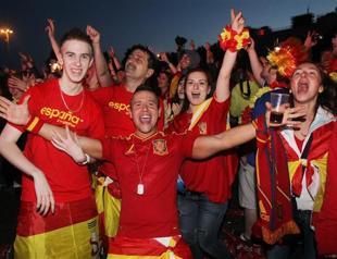 Record numbers watch Euro victory in Spain
