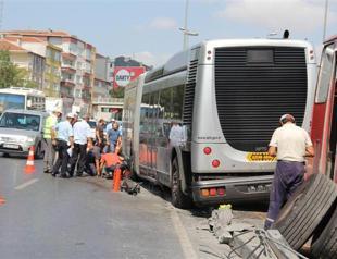 One person injured in second metrobus accident in a month