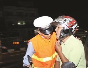 Smell test in Nepal for drivers
