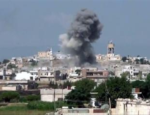 Helicopter gunships strafe Syrias Aleppo: rights group