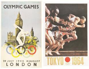 Olympics reflected at auction houses