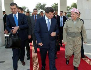 FM Davutoğlu chides Iraqi Kurds over Syria security