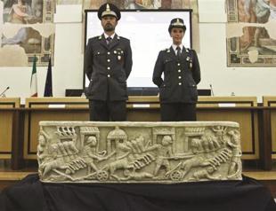 Roman sarcophagus found after 20 years