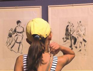 Moscow exhibit probes Chagall’s Russian roots