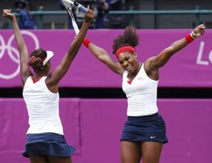 Williams sisters defend Olympic doubles gold