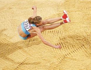 Kazakh jumper wins gold
